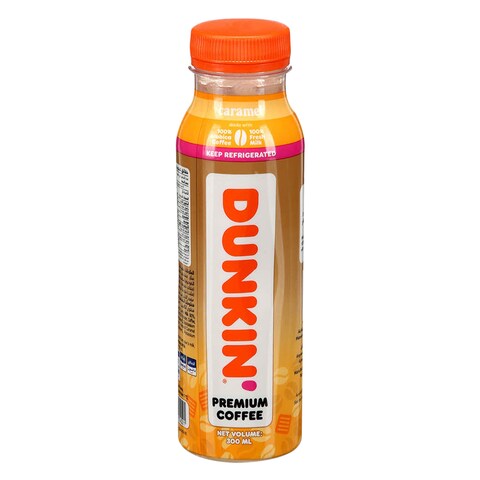 Dunkin Iced Coffee Drink Caramel 300 Ml Online | Carrefour Jordan