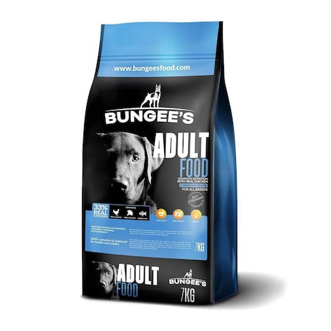 Bungee&#39;s Adult Dogs Dry Food - 7 kg