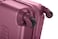 Senator Hard Case Medium Suitcase Luggage Trolley For Unisex ABS Lightweight Travel Bag with 4 Spinner Wheels KH1075 Maroon