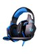 Generic G2000 Wired Over-Ear Gaming Headphones With Microphone Black/Blue