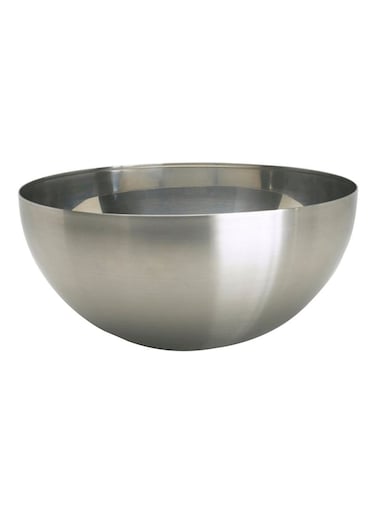 Buy Generic Stainless Steel Serving Bowl Silver 28cm Online | Carrefour KSA