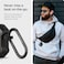 Spigen Tough Armor designed for Airpods 3 case cover (3rd Generation 2021) with Keychain [Extreme Impact Foam] - Gunmetal