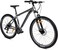 Mogoo Titan Aluminum Alloy Mountain Bike 24/26/27.5/29 Inch, 21-Speed Drivetrain, Bicycle Adult, Mechanical Disc Brakes, Adjustable Seat, 21-Gear, Suspension MTB Cycle For Men and Women