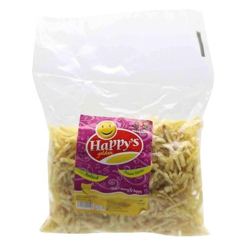Happys Golden Salted Potato Sticks 400G