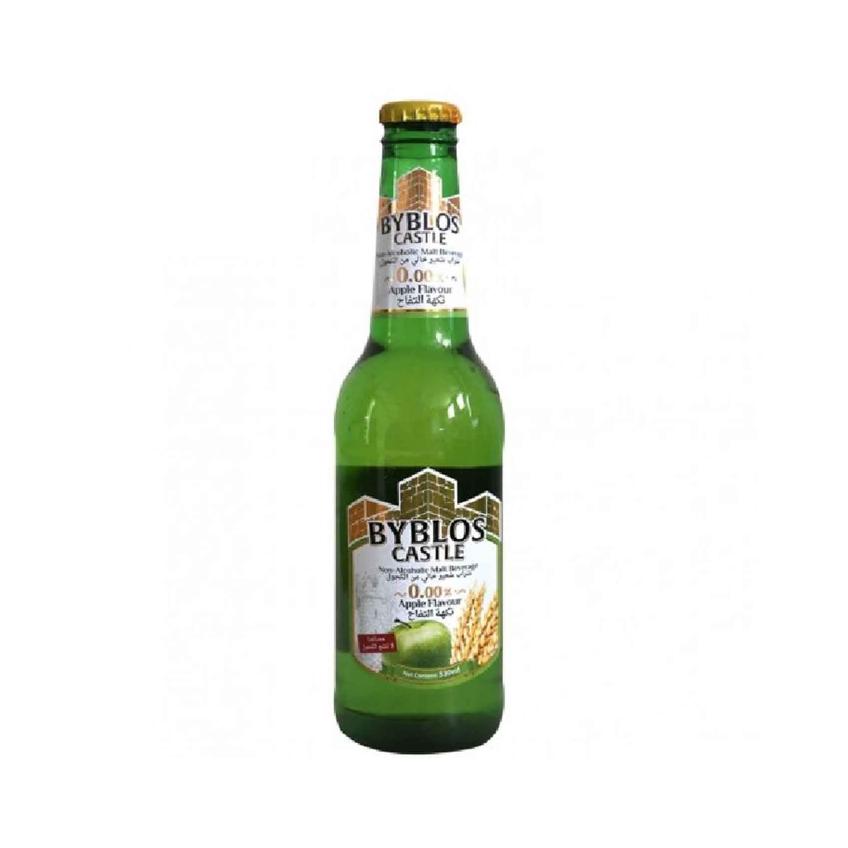 Buy Byblos Castle Non- Alcoholic Malt Beverage Apple Flavor 330ml ...