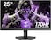 KOORUI 25E3A 24.5-inch Gaming Monitor, 170Hz FHD 1080p Monitor, 1ms GTG, Adaptive G-Sync, FreeSync Premium, 3 Sides Frameless, HDMI x 2, DisplayPort, Black