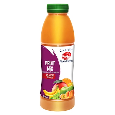 Al Ain Farms No Sugar Added Fruit Mix Juice, 500ml