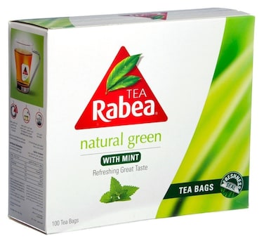 Rabea Green Tea with Mint Bag 2 gr