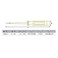 JeTECH VT-140 Voltage Tester 250V 140mm White