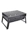 Generic Portable Barbeque Charcoal Grill Black/Silver 35X27.5Centimeter
