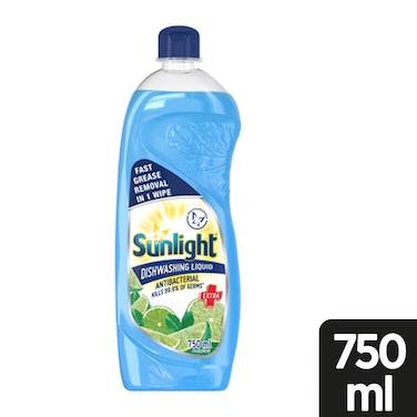 Sunlight anti-bacterial dish washing liquid soap 700g