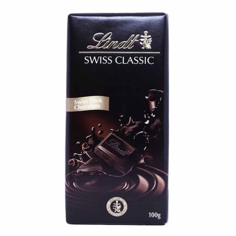 Lindt Swiss Classic Dark Chocolate 100G