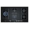 Bosch Serie 6, 90 Cm, Built In, 5 Gas Burners Gas Hob, Black Finish, PPS9A6B90M, 1 Year Warranty