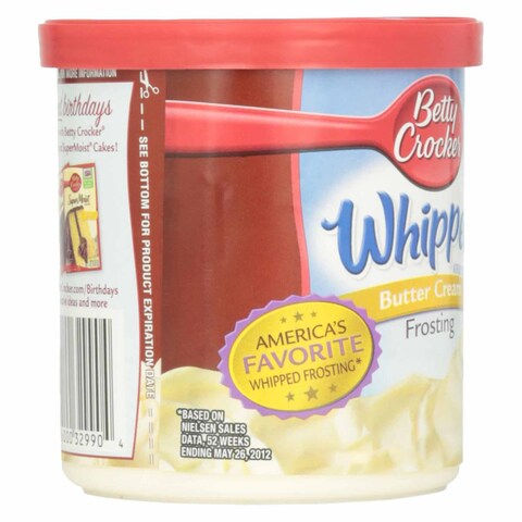 Betty Crocker Whipped Butter Cream Frosting 342g