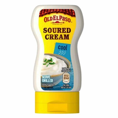 Old El Paso Soured Cream Topping 230GR