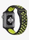 Generic Perforated Sport Wrist Band For Apple Watch 44mm Black/Green