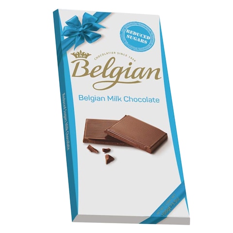The Belgian No Sugar Milk Chocolate Bar 100G