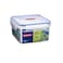 Komax Square Food Container Clear 1.1L