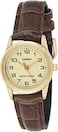 Casio - Watch For Women Analogue Quartz Ltp-V001Gl-1B, Brown Band