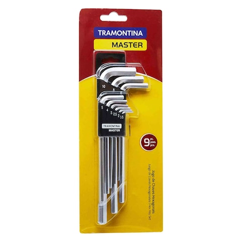 TRAMONTINA LONG HEX KEY SET 9 PCS