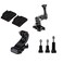 O Ozone 10 In 1 Action Camera Accessories Kit, Long &amp; Short Thumb Screw, J-Hook, Curved &amp; Flat Sticky Pad, Quick-Release, Long &amp; Short Three-Way Pivot Arm