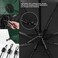 UV Protection Strong Manual Windproof Umbrella Portable Folding Sun Umbrella For Sunny And Rainy Days (Green)