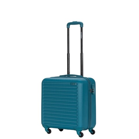 Single Hardside Spinner 4 Wheels Cabin Trolley Luggage With Number Lock 16 Inches