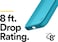 BodyGuardz Solitude designed for iPhone 13 Pro MAX case cover with 8 feet Drop Protection - Clear