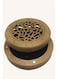 Boscage Wooden Incense Stick Burner Case Storage Box Brown 9 X 9Centimeter