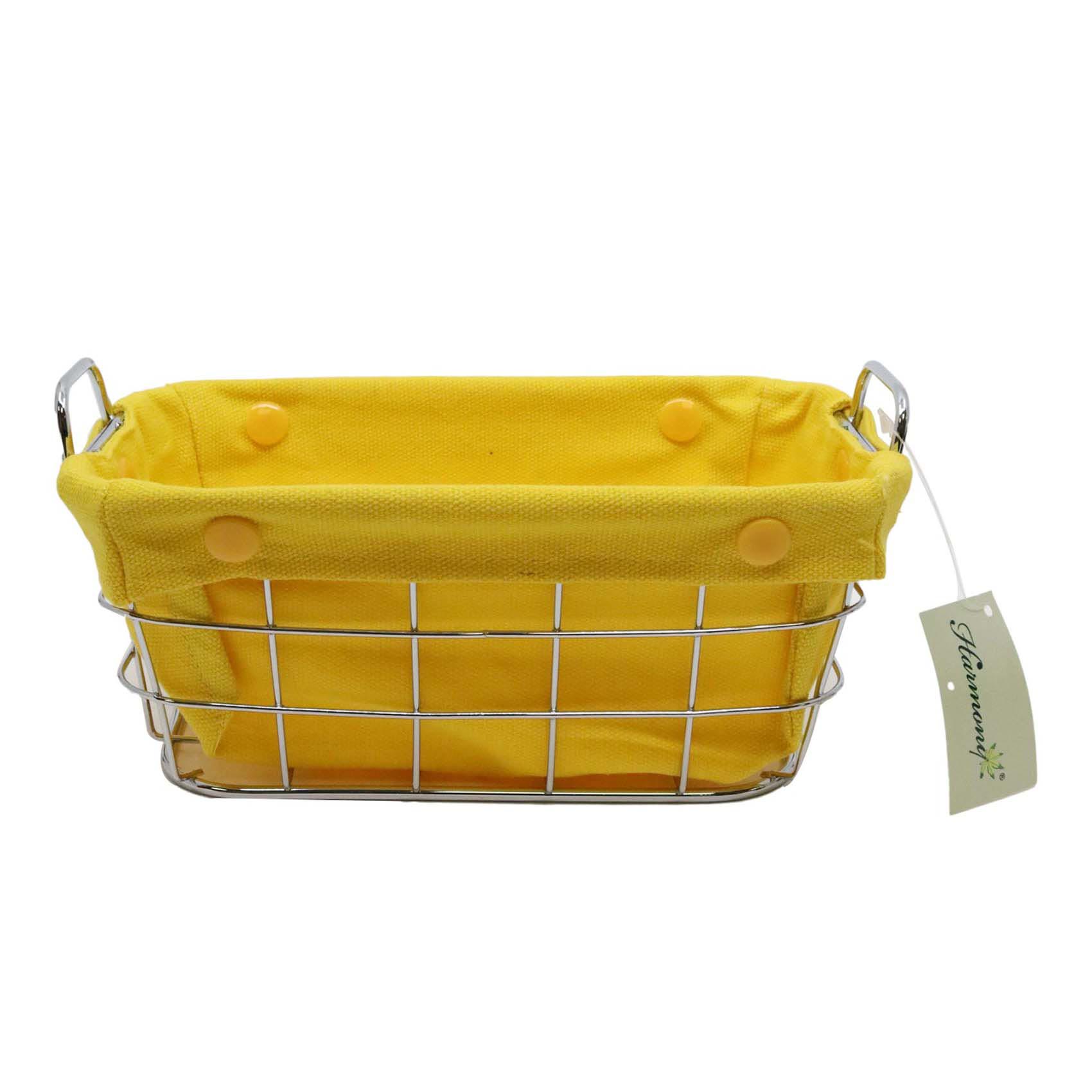 Harmony Bread Basket Yellow 21x11.5x8.5cm
