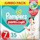 Pampers Diaper Pants Size 7 17kg+ Jumbo Pack 35 Pants