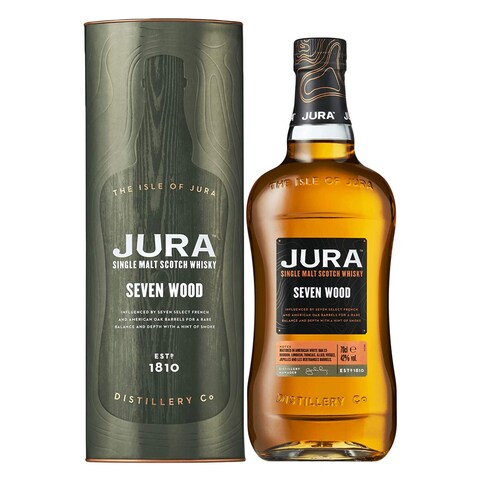 Jura Seven Wood Single Malt Scotch Whisky 70CL