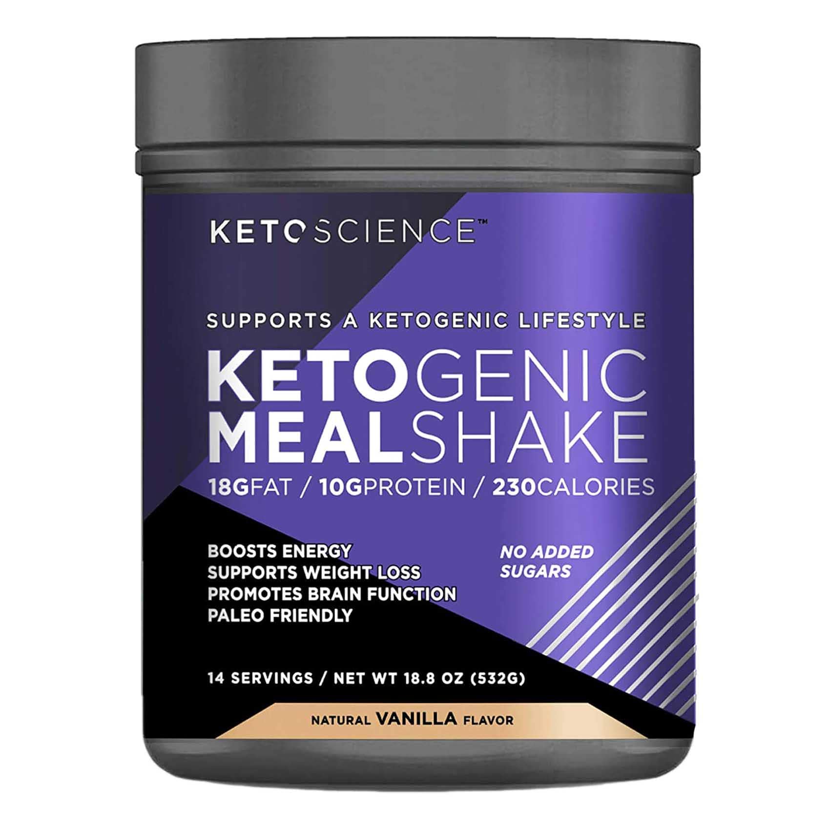 Buy Keto Science Ketogenic Meal Shake Vanilla Flavour 532g Online ...