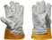 AL ARQAM Safety Leather Gloves Single Palm