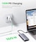 UGREEN USB-C Hub-3xUSB3.0+HDMI+VGA+TF/SD+RJ45+AUX3.5mm with 5Gbps 4K PD Power Supply GRY