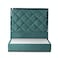 In House Victoria Velvet Bed Frame - Queen - 200x140 cm - Turquoise