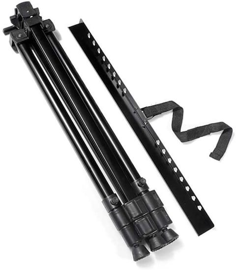 Generic 420 mm X 594 mm Black Outdoor Aluminum Alloy Folding Easel Easel Adjustable Tripod Display Stand And Carrying Bag