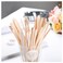 Wooden stir sticks for coffee 550 biodegradable, disposable stir sticks 140x5x1.1 mm Convenient and Eco-Friendly for Hot or Cold Drinks