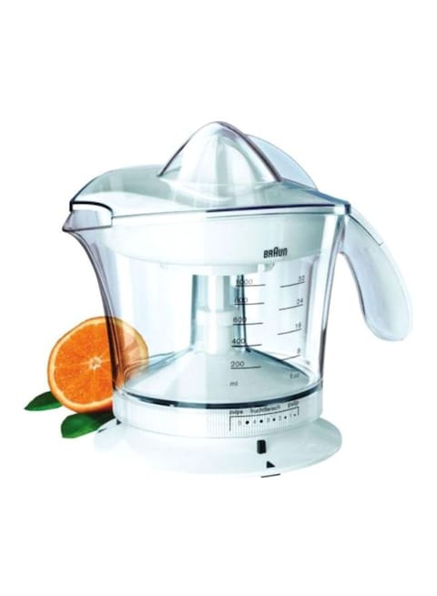 Braun Multiquick 3 Citrus Juicer 1 l 200 W MPZ9WH White/Clear