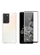 Generic Protective Case Cover And Screen Protector Set For Samsung Galaxy S21 Ultra Clear