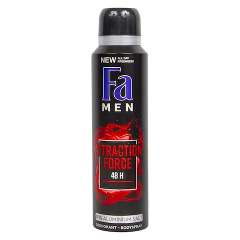 Fa Attraction Force Deodorant Spray For Men - 150 ml