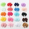 Aiwanto 40 Pcs Baby Girls Ribbon Boutique Hair Bows Clips with Multi-Colors  Children Party Headdress