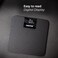 Geepas Digital Body Scale GBS46524UK, Maximum Weight Of 180kg, Anti Slip Glass Platform, Black