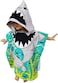 Generic Kids Hooded Poncho Towel With Bright Shark For Bath Pool Beach Times, Soft Quick Drying Microfiber