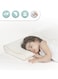 Moon Organic Toddler Pillow, White