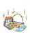Generic - Baby Activity Gym Kick And Play Piano Mat Center With Melodies Rattle Musical Toy