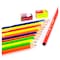 Nataraj Neon Triangle HB Pencils - 12 Pencils