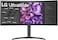 LG 34WQ75C 34 Inch UltraWide Monitor - WQHD, 3440 x 1440P, IPS, SRGB 99%, HDR10, Curved, Ergonomic Design, USB Type-C, LAN Port, AMD FreeSync, MaxxAudio, Gaming Features, Black