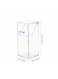 Generic Acrylic Dustproof Makeup Brush Organizer Clear 9 X 9 X 20.5cm