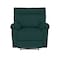 إن هاوس كرسي استرخاء هزاز منجد بالمخمل - أخضر غامق - NZ10